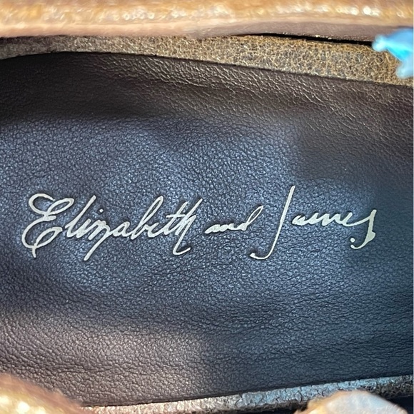 Elizabeth and James Open Toe Ruffled Front Zipper Trim - Picture 12 of 13